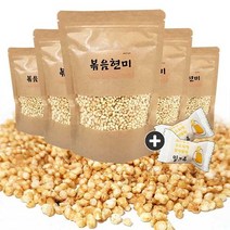 국내산 볶음현미(100g) x 5봉(+밀크츄 2개), 100g, 5봉