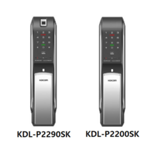 코콤 푸쉬풀 도어락 KDL-P2200SK(3WAY)/KDL-P2290SPK(4WAY) 번호 카드 지문 비상키, KDL-P2290SPK(4WAY), 실버