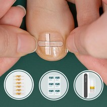 [특허청 실용신안 등록] 퍼펙토 내성발톱 교정기 자가치료 세트, 18mm 스트립