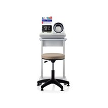 [혈압계테이블의자세트] 병원용 혈압계 테이블 원형 바퀴 의자 세트 혈압계 책상 보조