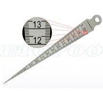 블록게이지 측정 웨지 용접 검사 솔기 비드필렛크라운 테스트 척골 눈금자 각도 도구, M115mm, 1개