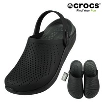 [크록스] 당일발송 라이트라이드 클로그 204592-0DD 블랙