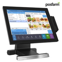 아임유 J200 포스기 미니 키오스크 무인 주문기 결제기 계산기, J-200P포스세트