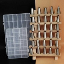 깍지 정리대 거치대 수납함 건조대 제빵 깍지걸이, 60개의 스토리지 랙