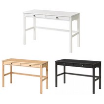 이케아 HEMNES 헴네스 책상+서랍2/테이블, 라이트브라운_303.632.21