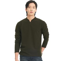 데이블랙 남성용 넥 포인트 긴 팔 티셔츠 DBL001101083