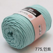 굿울 FAGO 마크라메 코드(5mm) 가방 소품 뜨개질실, 775(민트)