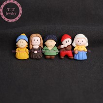 아이디어 큐티 캐릭터 일계 오리 브로치 가슴와펜 뱃지 ins 개성있는 학생소녀 옷 액세서리