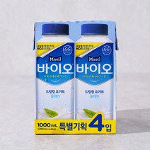 [메가마트]매일 바이오 드링킹요거트 플레인 250ml*4, 1개