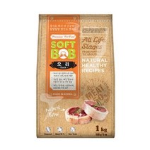 기타 바보사랑[룸펫]소프트밥 증기로 찐 반건조 사료 - 오리 1kg
