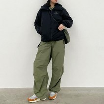 캐주얼 빈티지 펑크 단색 드로 스트링 카고 팬츠 여성용 느슨한 조깅 바지 와이드 레그 테크 팬츠 2023 봄