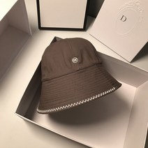 일 버킷 햇 계열 백 스티치를 양면에 붉은 물통 순면 공용 스타 온라인 모자 여자다. 버킷햇-27876