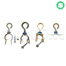 고리고정구 관절 원터치 구형 평금구 끈고리 하우스자재 상인농자재, 48mm