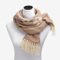 [전교일등 사장님] 남녀공용 머플러 목도리 출퇴근 부부 40대 50대 커플 브라운