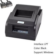 레이저각인 라벨프린터 Xprinter POS 58 USB 및 블루투스 안드로이드 IOS 58mm 열전사 소형 티켓 프린터 지, 05 XP to 58IIL LPT_01 AU
