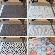 Y 현관 베란다 인테리어 패턴 코일매트 120x150패턴코일매트 인테리어코일매트 코일매트 생활 생활용품 선물 인테리어매트 베란다매트 디자인매트 디자인코일매트, 뉴05