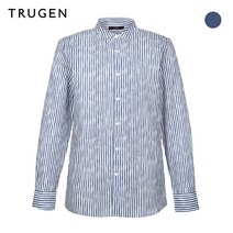 트루젠 (트루젠) 스트라이프 차이나넥 셔츠(TGAU4-MRC750)