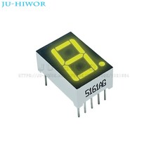 LED 전광판 모듈 간판 엘리베이터 광고10 개 0.56 인치 핀 5161AG 1 비트 자리 7 세그먼트 노란색-녹색 LE, 한개옵션1, 02 0.56inch C-A