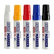 설래임 문화 유리 디자인 일러스트 인테리어 페인트 마카, 점보 페인트마카, 검정