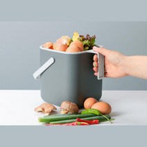 빌라 주택 뚜껑 손잡이 음식물 쓰레기통 주부 분리
