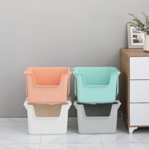 우림 파스텔 수납바구니 민트, 단품, 단품