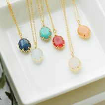 욜로도매 엔틱 젬스톤 패션 목걸이 데일리 주얼리 쥬얼리 파인 악세사리 원석 W3B945C 바캉스 목걸이 팬던트