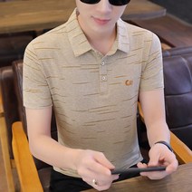 남성 반팔 티셔츠 면 베이직 터틀넥 셔츠 NZ4242