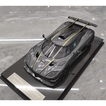 1:18 코닉세그 원 다이캐스트 전시 모형 미니어쳐 슈퍼카 하이퍼카, 레제라 블루 스팟