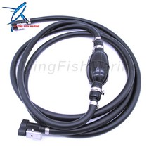 선외기 호환 선외기 엔진 0766489 5008609 Johnson Evinrude OMC 보트 용 호스 및 전구가있는 연료 라인 어, 한개옵션0