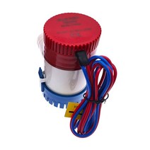 빌지펌프 보트 수상 비행기 모터 주택 하우스 보트에 사용되는 12v 24v 750gph 1100gph 워터, 12v 750gph