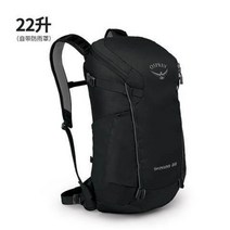 오스프리배낭 OSPREY SKARAB 비틀 야외 하이킹 등산 배낭 가방 백팩, 블랙 22L (레인 커버가있는 에, OS (무료 크기 입장 워킹 패키