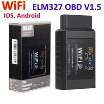 자동차 차량 진단기 new elm 327 v1.5 wifi obd2 wifi 스캐너 auto odb2 elm327 v1.5 wifi for androidios obd 2 자동차, elm327 v1.5 와이파이