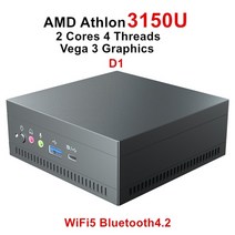 미니PC 데스크탑 고사양 컴퓨터 전자-제품 컴퓨터 컴퓨터 2ddr4 m.2 듀얼-밴드 와이파이 nvme 게임 라이젠 라이젠 7 4800u 3750h 베가 nvme 게임용 dp, 애슬론 골드 3150u, 8GB DDR4 256GB NVMe, 영국