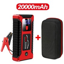 점프스타트 점프스타터 자동차 오토바이배터리충전기 39800mAh 자동차 점프 스타터 휴대용 배터리 충전기, [04] With air pump