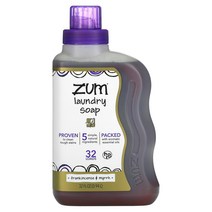 ZUM Zum Clean 아로마테라피 세탁비누 유향 몰약 0.94L(32fl oz)