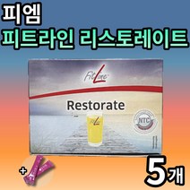 독일 피엠 피앰 피트라인 리스토레이드 PM 쥬스 아연 함유 정상적인 산성 기반 대사 탄수화물 지방산 대사 도움 인체 성장 도움 풍부한 미네랄 영양 음료 FITLINE 엘라스틴, 5개(128650원 할인), 30포(1개월분)