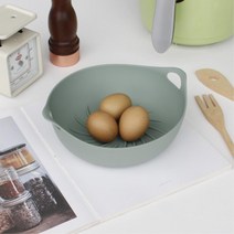 국산 실리콘 청소간편 에어프라이어 그릇 버팔로윙 신혼밥상 혼술 혼밥, 그레이