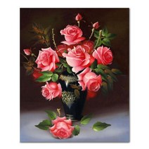 아디코 DIY 페인팅 명화그리기, 핑크장미의 사랑3 (40x50)
