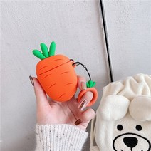에어팟 프로 케이스 귀여운 재미 있은 3D 악마 과일 헤드폰 케이스 애플 Airpods 1 2 프로 블루투스 이어폰, 09 I_02 for airpods Pro