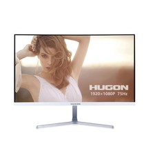 24 인치 LCD 1920×1080p 커브 스크린 곡면 모니터 PC 75Hz HD 게이밍, 미국 플러그, QX24inch 75Hz 화이트