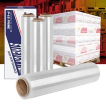 7레어어 필름구조 스트레치필름 고기능랩 P15 비닐롤 공업용랩 포장랩 산업용 고광택 투명 상품풰손방지 포장재 파레트랩핑 고정 물류창고 대형마트 이삿짐센터 포장 4p, P15 고기능랩 4P