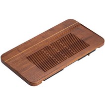 차판 퇴수기 해외 대나무 다도세트 차트레이 럭셔리, 대나무 차 트레이