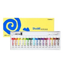 [신한] 샤미 수채화물감 10ml 18색 세트, [7219440]옵션없음