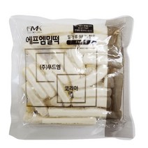 밀떡 250gX10개 분식 떡볶이 식재료 식자재도매, 250g, 10개