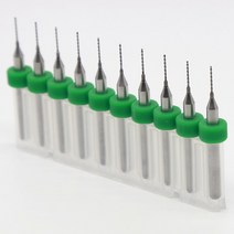 인쇄 회로 기판 0.55mm PCB 드릴 키트 10 피스 목공 금속 CNC 라우터 레이저 커팅 머신 및 밀링, 10 1.05mm      10PCS