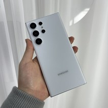 갤럭시 S23 목업 목각 전시용 매장 진열, S23울트라 화이트