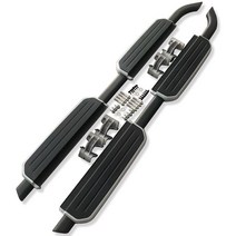 자동차너프바 자동차발판 랜드로버 디펜더 90 용 러닝 보드 사이드 스텝 바 페달 110 2020 너프 자, 01 1set silver