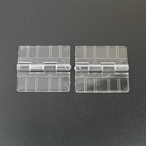 아크릴 경첩 부속 투명 부자재 상자 만들기 재료 인테리어 소품 부품 중형