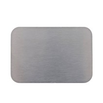 자석용쇠 56X37MM 철조각 자석부착판 얇은철판, 1개