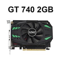 SZMZ GeForce GT 740 그래픽 카드 디스플레이 비디오 GT740 4GB 1GB, 01 GT740 2GB